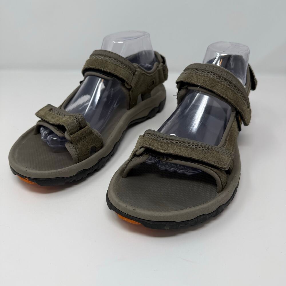 Teva Hudson Sandals Men's 9 Tan Leather Hiking Sandals Rugged